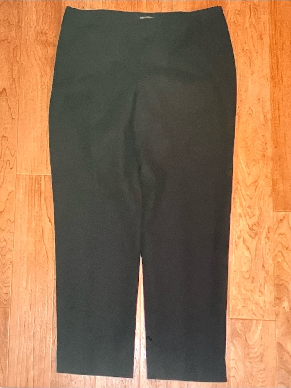 Lafayette 148 New York Black Straight-Leg Trousers